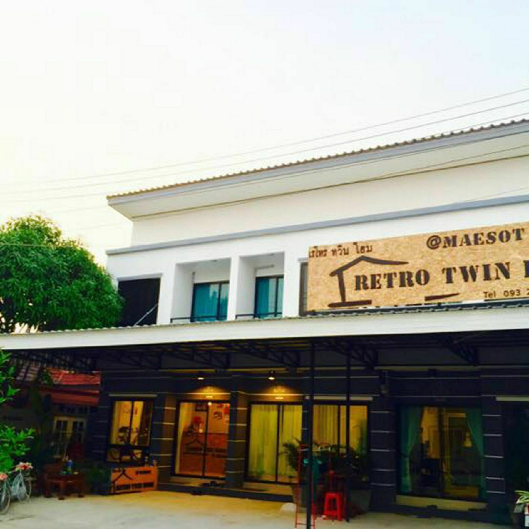 Retro Twin Home @Maesot Mae Sot Exteriér fotografie